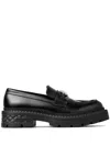 Jimmy Choo Marlow Loafer Mit Rauten In Schwarz