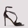 Jimmy Choo Square Toe High Heel Sandals