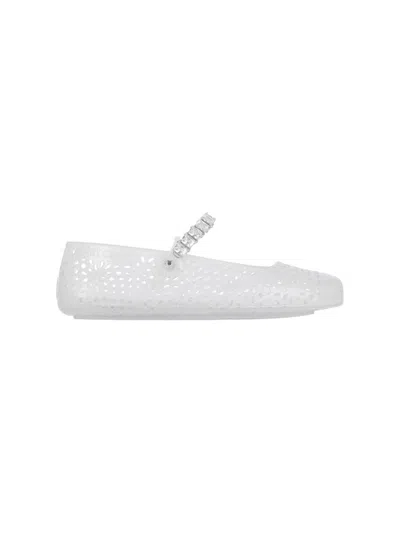 Jimmy Choo Mary Jane Jelly Ballet Flats