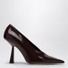 Jimmy Choo Maryanne 100 Patent Leather Pump In Burgundy