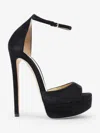 Jimmy Choo Max 150mm Platform Sandals In Black