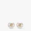Jimmy Choo Women Maxi Pearl Studs Earrings