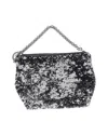 Jimmy Choo Medium Callie Clutch Bag In Black Sequins