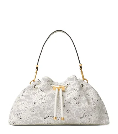 Jimmy Choo Medium Cinch Leather Shoulder Bag