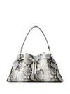 Jimmy Choo Cinch Shoulder Bag In Black