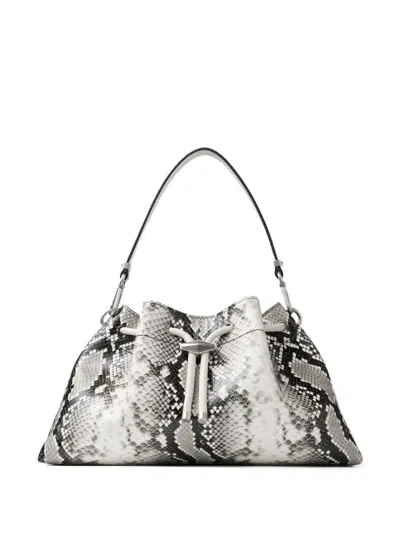 Jimmy Choo Cinch Shoulder Bag In Black