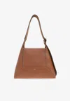 Jimmy Choo Medium Diamond Leather Hobo Bag