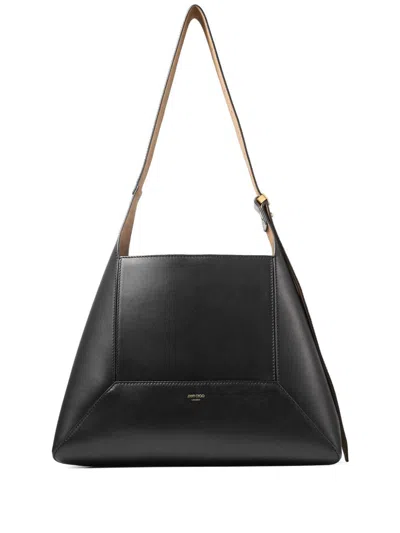JIMMY CHOO MEDIUM DIAMOND SHOULDER BAG