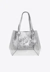 Jimmy Choo Medium Diamond Shoulder Bag In Silver