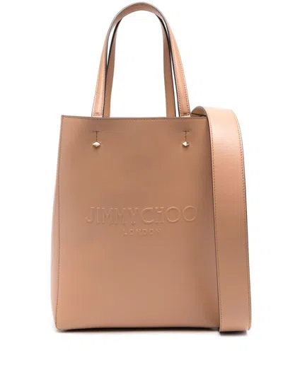 JIMMY CHOO SMALL LENNY NORTH-SOUTH TOTE BAG