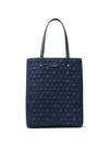 Jimmy Choo Medium Lenny Tote Bag In Blue