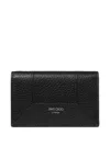 Jimmy Choo Medium Nello Wallet In Black