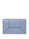 Jimmy Choo Medium Nello Wallet In Blue