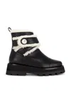 Jimmy Choo Meena Genuine Shearling Lined Bootie In Multi