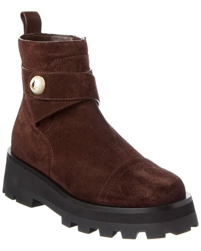 Jimmy Choo Meena Suede Boot In Black