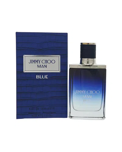 Jimmy Choo Men's 1.7oz Blue Edt Spray In Transparent