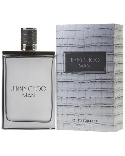 Jimmy Choo Men's 3.3oz Edt In Silver
