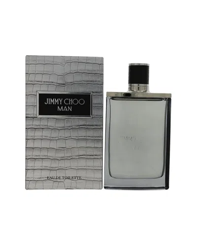 Jimmy Choo Men's 3.3oz Edt Spray In Transparent