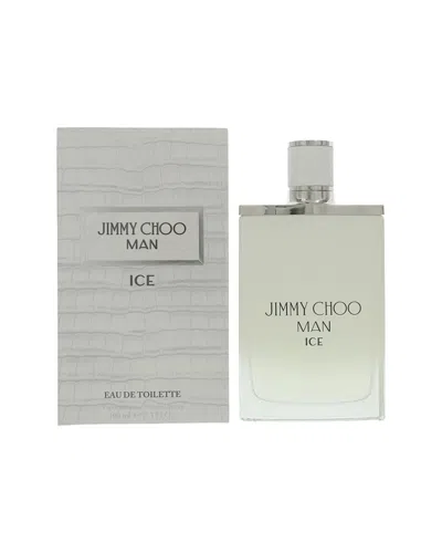 Jimmy Choo Men's 3.3oz Man Ice Edt In Transparent