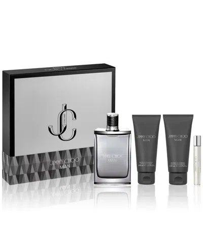 Jimmy Choo Men's 4-pc. Man Eau De Toilette Gift Set In No Color