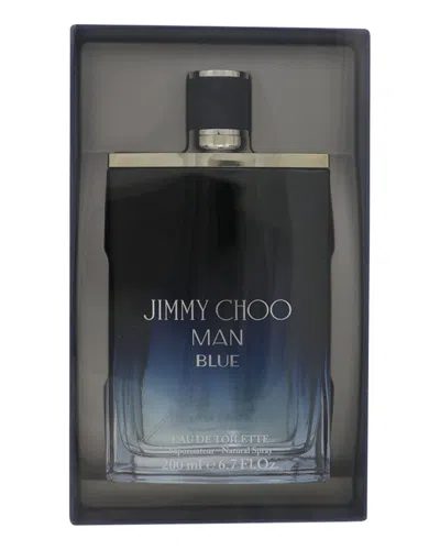 Jimmy Choo Men's 6.7oz Man Blue Edt In Transparent