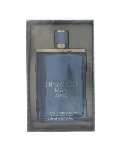 Jimmy Choo Men's 6.8oz Aqua Edt Spray In Transparent
