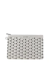 Jimmy Choo Men Derek Clutch In White