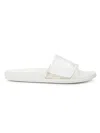 Jimmy Choo Men's Fitz Monogram Slides