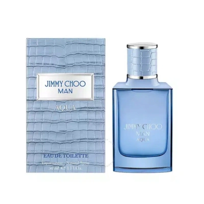 Jimmy Choo Men's Man Aqua Edt 1.0 oz Fragrances 3386460129848