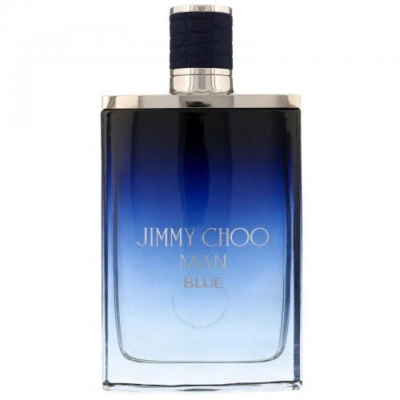 Jimmy Choo Men's 3.3oz Blue Edt In Black / Blue