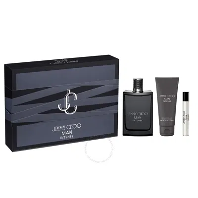 Jimmy Choo Men's Man Intense Gift Set Fragrances 3386460146142 In White