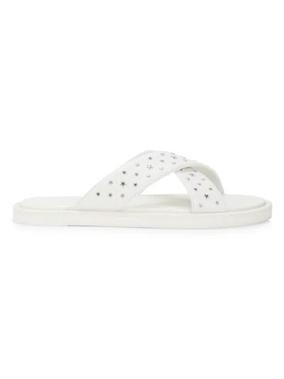 Jimmy Choo Men's Palmo Star Studded Leather Sandals