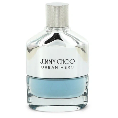 Jimmy Choo Men's Urban Hero Edp Spray 3.4 oz (tester) Fragrances 3386460109437 In Black / Lemon