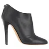 Jimmy Choo Mendez Glittered High-heeled Boots In Black Leather In Black