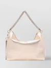 Jimmy Choo Metallic Chain Shoulder Bag With Tassel Detail