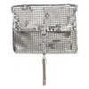 Jimmy Choo Metallic Effect Soft Cardholder In Pattern