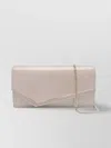 Jimmy Choo Metallic Envelope Clutch Chain Removable