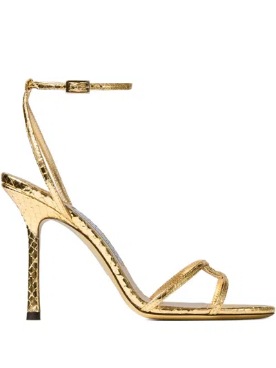 Jimmy Choo Metallic Heeled Sandals