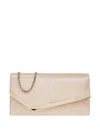 Jimmy Choo Metallic-leather Clutch Bag