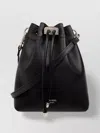 Jimmy Choo Mini Cinch Leather Bucket Bag