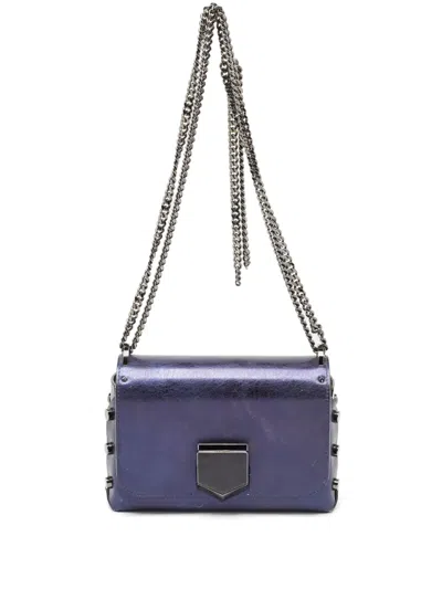 Pre-owned Jimmy Choo Metallic Leather Shoulder Bag