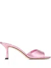 Jimmy Choo Skye 70 Velvet Mules In Multicolor