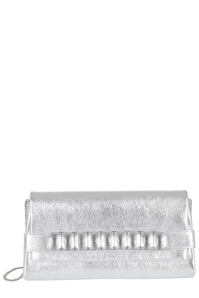 Jimmy Choo Metallic Nappa Crystal Brac