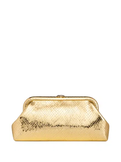Jimmy Choo Metallic Textured Clutch Bag
