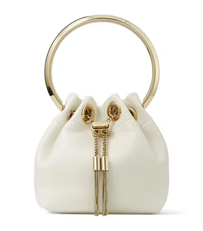 JIMMY CHOO MICRO BON BON TOP-HANDLE BAG