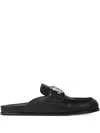 Jimmy Choo Milo Leather Slippers