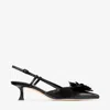 Jimmy Choo Mimmi Sling Back 50 In Black