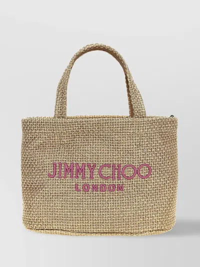 Jimmy Choo Mini Beach Tote With Detachable Strap