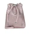Jimmy Choo Women Bon Bon Rhinestone Satin Mini Bucket Bag In Multicolor