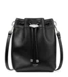 Jimmy Choo Mini Bon Bon Cinch Bucket Bag In Black